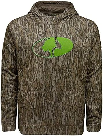 Mossy Oak muški camo lov na kapuljače logotip flece