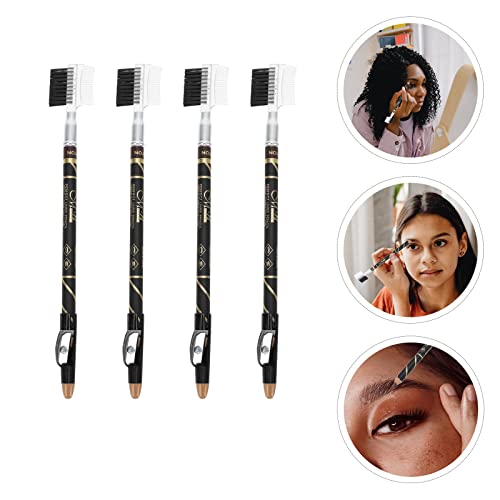 8 komada Olovke za obrve s oštrilom za olovke alati za šminkanje obrva za žene