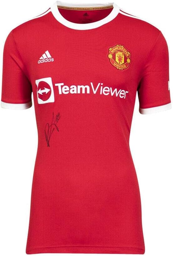 Bruno Fernandes potpisao majicu Manchester Uniteda - 2021-2022 Dres autografa - Autografirani nogometni dresovi