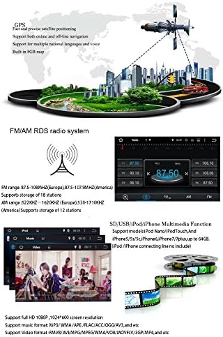 Auto stereo XISEDO Android 5.1 2 Din multimedijski uređaj satelitske navigacije za Toyota Tundra / Toyota Sequoia Podržava GPS navigaciju,