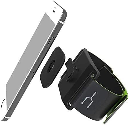 Navitech Crni mobilni telefon vodootporni pojas za trčanje - kompatibilan s Apple iPhone 13 Pro Max