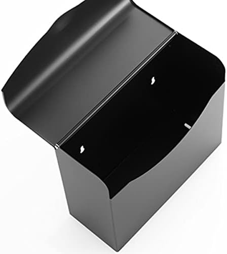 Kabilock crne zidne police 2pcs za nosač crni zid- montiran papir kuhinja toaletni zid aluminij aluminijski stalak za dozator spremnike