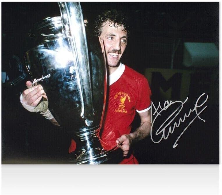 Alan Kennedy potpisao je Liverpool Photo - 1981. Autogram Europskog kupa - Fotografije s nogometnim autogradima