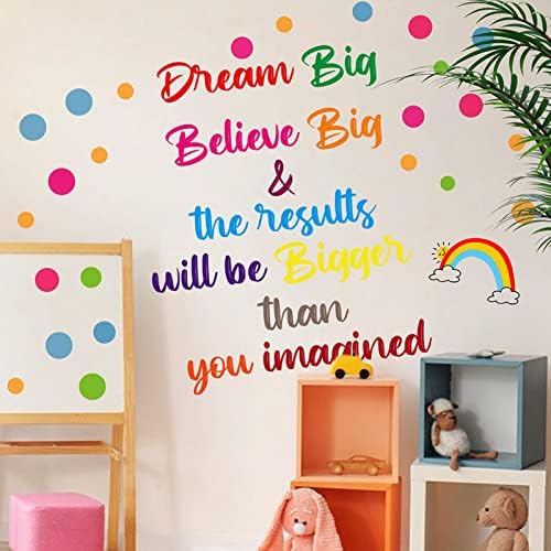 Inspirativni plakat za citate zidne umjetnosti motivacijska zidna naljepnica za dom, spavaću sobu, kupaonicu, kuhinju, učionicu, igraonicu,