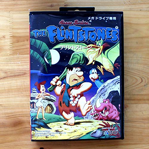 ROMGAME Flintstones 16 -bitni SEGA MD kartica s maloprodajnom kutijom za Sega Mega Drive for Genesis US Shell