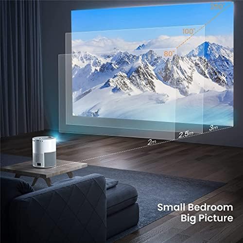 N/A P52 LED projektor 1280 * 720 Prijenosno kućno kino 3600 Lumen Android Video Beamer 1080p Podrška Bluetooth zvučniku