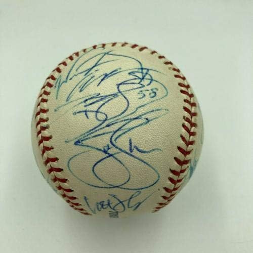 2007. Tim Philadelphia Phillies potpisao je bejzbol Harry Kalas Ryan Howard JSA CoA - Autografirani bejzbol
