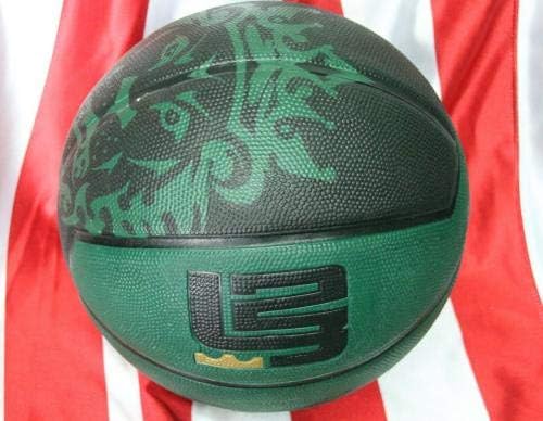 Potpisani LeBron James Nike košarka UDA gornja paluba Autografirana - Autografirana košarka