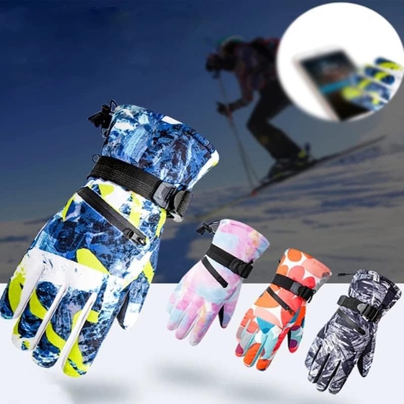 Zimske skijaške rukavice na snijegu kožne neklizajuće vodootporne motocikle sa zaslonom osjetljivim na dodir