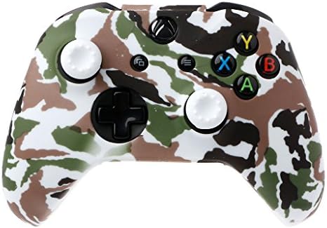 WEI125HU kontroler rukava Mamuflage Silikonski slučaj GamePad Zaštitni poklopac s 2 džojstika za XB ONE X S igri