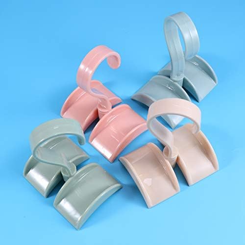 Doitool 4pcs rotabilne vrećice za odlaganje stalak za garderobe torbica za viseći nosač besplatni nokti za nokte ormar