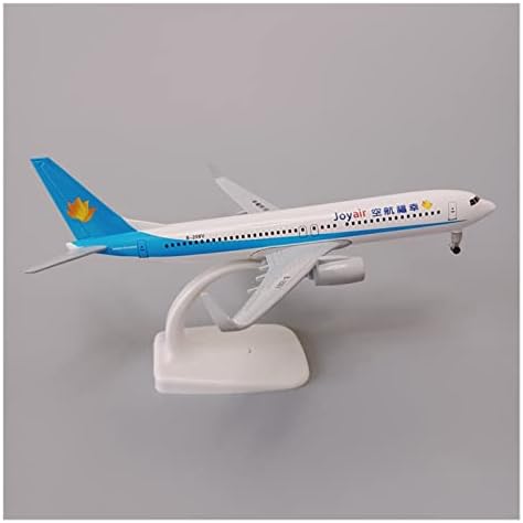 Modeli zrakoplova 20cm prikladni za Joy Aviation Boeing 737 B737 Model zrakoplova s ​​kotačima grafički zaslon za izgradnju igračaka