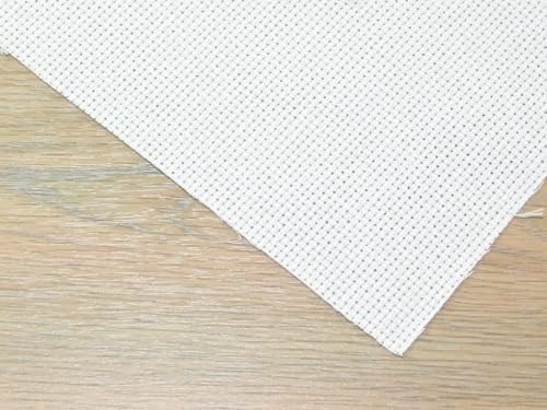Tkanina za šivanje križem od 14 inča Antička Bijela - metarska rola