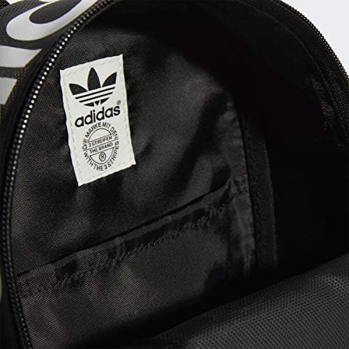 Adidas Originals Ženski originali Santiago Mini ruksak, crno/bijelo, jedne veličine