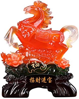 AOHMG Uredni dekor Statue skulpture za životinje, ručno izrađeno bogatstvo sretni Feng Shui Figurinski poklon, Tiere des Chinesischen