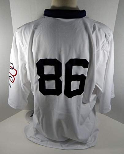 2009. Pittsburgh Pirates Heberto Andrade 86 Igra izdana White Jersey 1909 PBC 27 - Igra korištena MLB dresova