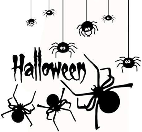 Noć vještica pauk zidna naljepnica Zidne prozorske naljepnice dekor za Noć vještica za dječje dnevne sobe