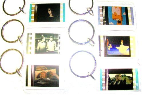 Dina 35 mm film saćasti privjesak za ključeve jedinstveni memorabilije Kolekcionarski dodaci plakat knjiga kazalište