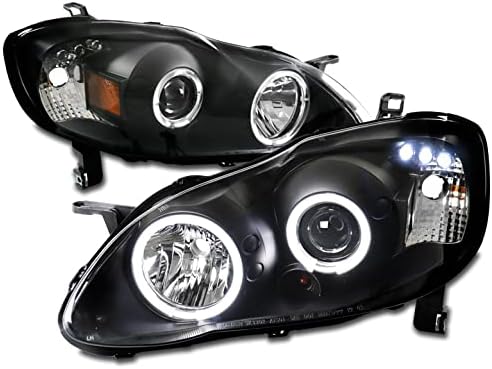 LED prednja svjetla projektora Crna prednja svjetla kompatibilna su s izdanjem iz 2003-2008