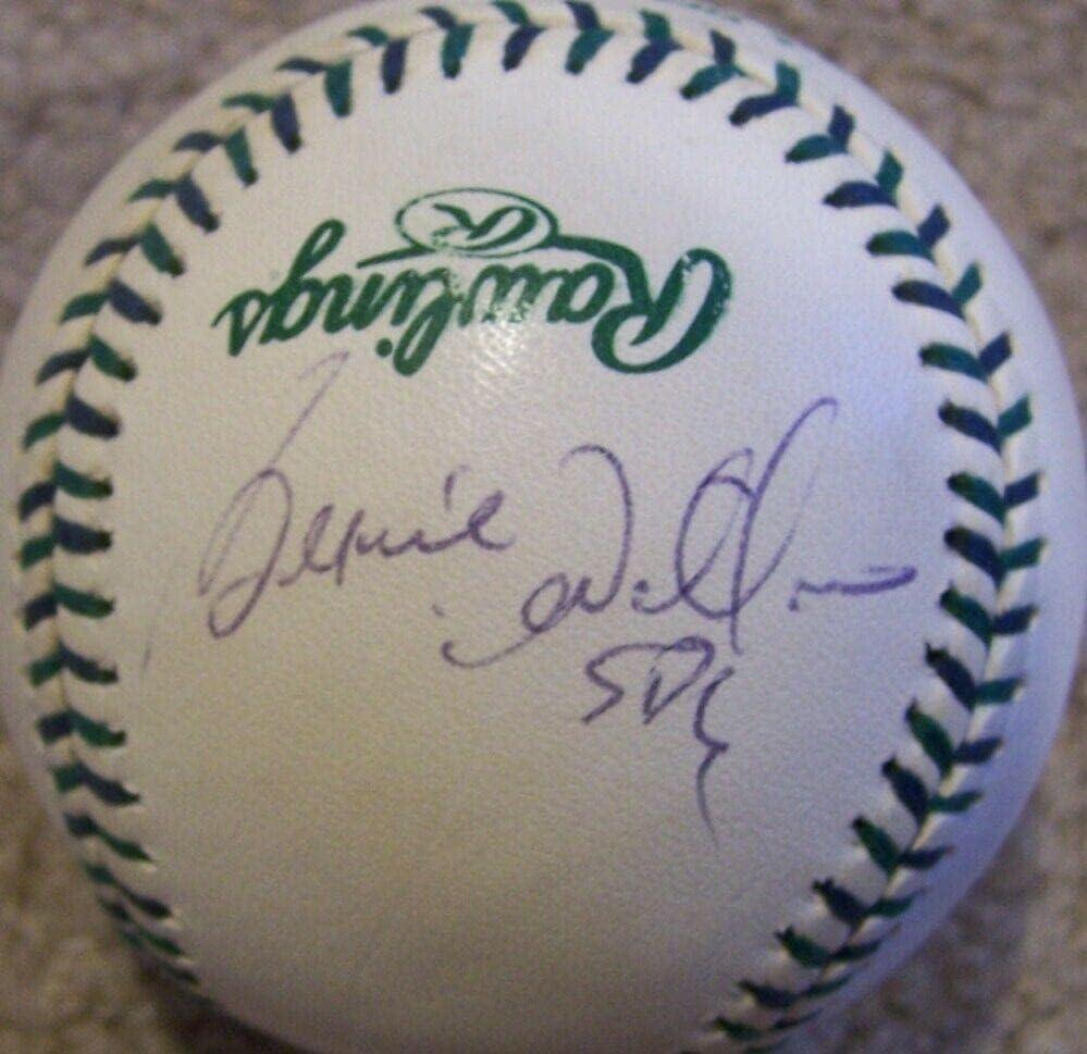Bernie Williams Autografirani potpisan autogram 2001 MLB All -Star Game Baseball JSA - Autografirani bejzbols