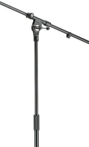 K&M König & Meyer 21090.500.02 Stand Microphone Stand | Podesiva teleskopska dvodijelna ruka za bum | Profesionalna ocjena | Teška