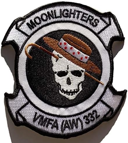 VMFA-332 Moonlighters Patch-šivanje