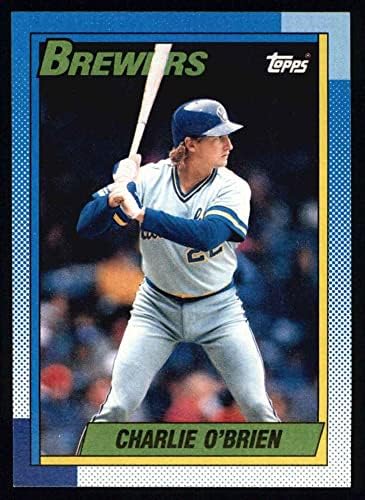 1990. Topps 106 Charlie O'Brien Milwaukee Brewers NM/MT Brewers