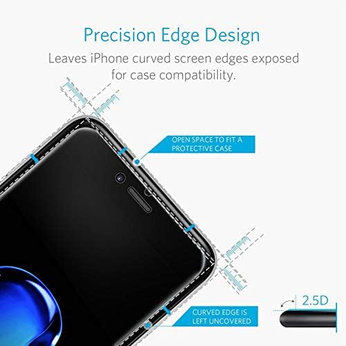 iPhone X/XS/11 Pro Stakleni zaštitnik zaslona, ​​zaštitnik zaslona od kaljenog stakla za Apple iPhone 11 pro/xs/x 5,8 - ID lica, dodirni