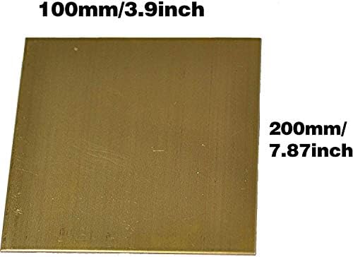 Huilun mesingani lima metal tanki lim folija ploča čista bakrena metalna folija ploča metalna ploča 2pcs mesingane ploče
