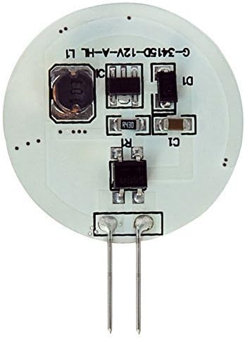Smjenski halogena žarulja HERO-LED SG4-15T-CW s bočnim priključka G4 LED Disc, 3 W, što je ekvivalent 30 W, Cool white 6000 K, 5 komada
