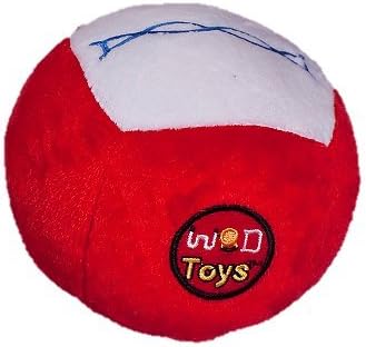 WOD Toys® Baby Med Ball Plush Medball s zveckanjem i senzornim zvukovima - Sigurna, izdržljiva fitness igračka za novorođenčad, novorođenčad