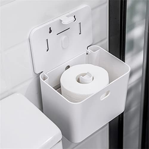 SDGH kutija za papirnate ručnike, stalak za skladištenje toaletnog papira, kućanstvo perforirano, ladica za valjanu papiru, čvrsta
