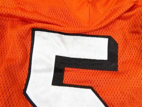 Cleveland Browns Case Keenum 5 Igra izdana Orange Jersey 48 DP41193 - Nepotpisana NFL igra korištena dresova