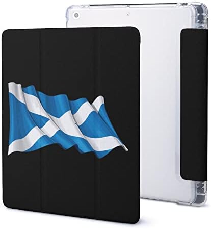 Slučaj Škotske zastava kompatibilan s 2020. iPad/iPad Air 4/iPad Pro 8. generacija i 2021 iPad Pro 9. generacija Slim Stand Shell zaštitni