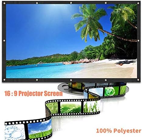 16: 9 3D zidni zaslon za projekciju 60/72/84/100/120 inča zaslon projektora zaslon za plovidbu za kućno kino