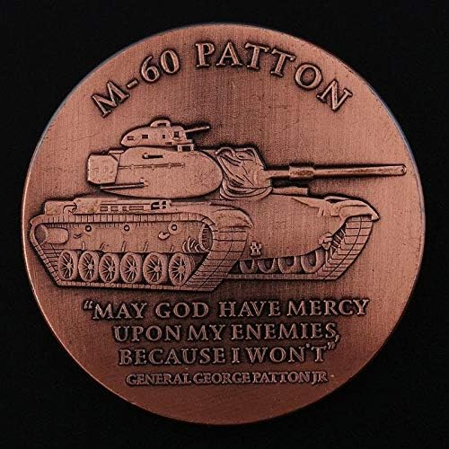M60 Patton Coin Main Battle Tank Commemorative Coins Zbirka Poklon suvenir