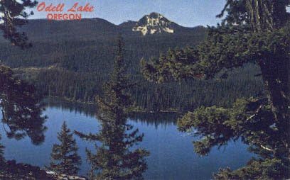 Lakeview Mountains, Oregon Razglednica
