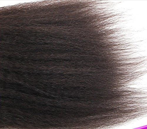 Visokokvalitetne punđe za ljudsku kosu od kovrčave ravne kose od 3 kom / lot 300 grama prirodne boje 28 28 28 inča za produženje kose