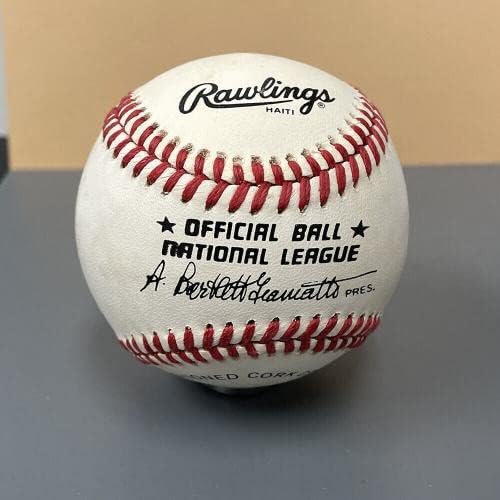 Tommy Holmes Boston Braves potpisao je onl bejzbol auto s B&E hologramom - Autografirani bejzbol