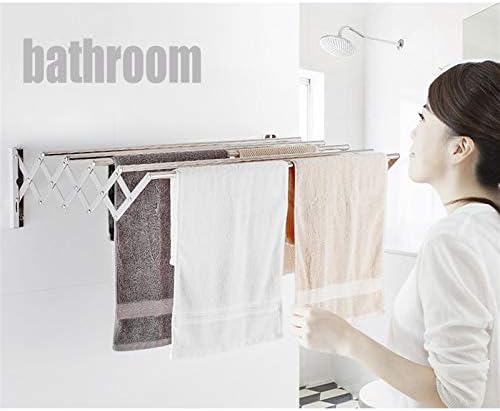 Zidni ormar za sušenje odjeće sklopivi stalak za odjeću stalak za ručnike sušilica za sušenje rublja uvlačiva sklopiva sušilica za