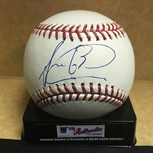 Samuel Gervacio Houston Astros M.L. Potpisani bejzbol w/coA - autogramirani bejzbols