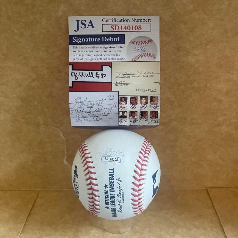 Bryce Bonninin Reds potpisni debi potpisao je M.L. Baseball JSA SD140108