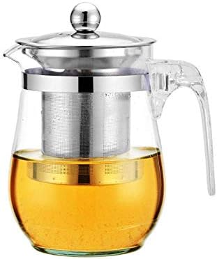 Yf-chen lonci stakleni stakleni kotlić 500 ml toplina staklene čaj lonac kava cvijet čaj čaj set puer kotlić prikladan uredski teaset