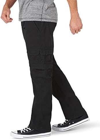 Wrangler autentika muške premium opuštene fit s pravim nogama teretni hlače