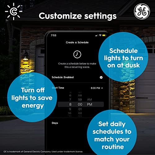 Pametna led žarulja GE Lighting CYNC, čija se boja mijenja osvjetljenje, pozadinsko svjetlo i Bluetooth i Wi-Fi, radi Alexa i Google