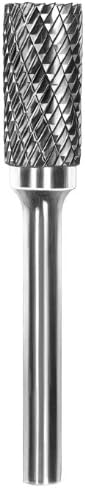 Tvrtka SGS Tool 21003 SB-4M Double Cut Carbide Bur 7/16 promjera 6 mm promjera sjenila