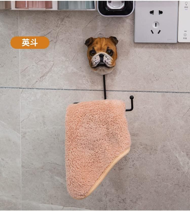 3D držač ručnika za pse kuhinjski papir vješalica stalak za ručnik za ručnik za ručnik Organizator jednostavno stojeći nosač kotrljanja