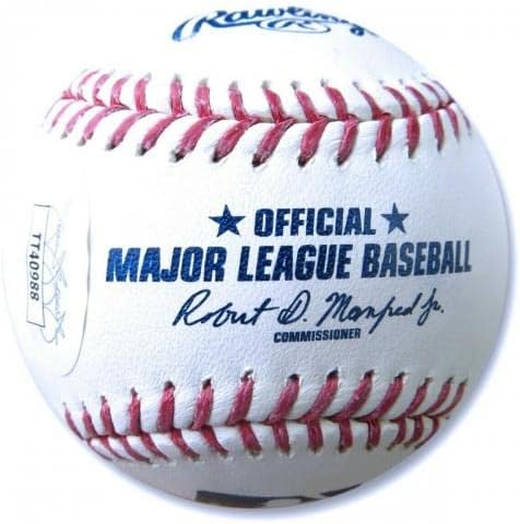 Wally Moon potpisao autogramirani MLB bejzbol Dodgers 3x all -star JSA CoA - Autografirani bejzbol