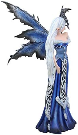 Ebros Amy Brown Velika zimska vilinska kraljica vila s krunom grana kolekcionar statua faerie fae magic figurica 18 h fantasy art of