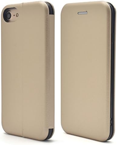 Plata za iPhone 6 / iPhone 6S / iPhone 7 / iPhone 8 futrola jednostavna pametna kožna kožnica za prijenos prijenosnih računala [zlato]